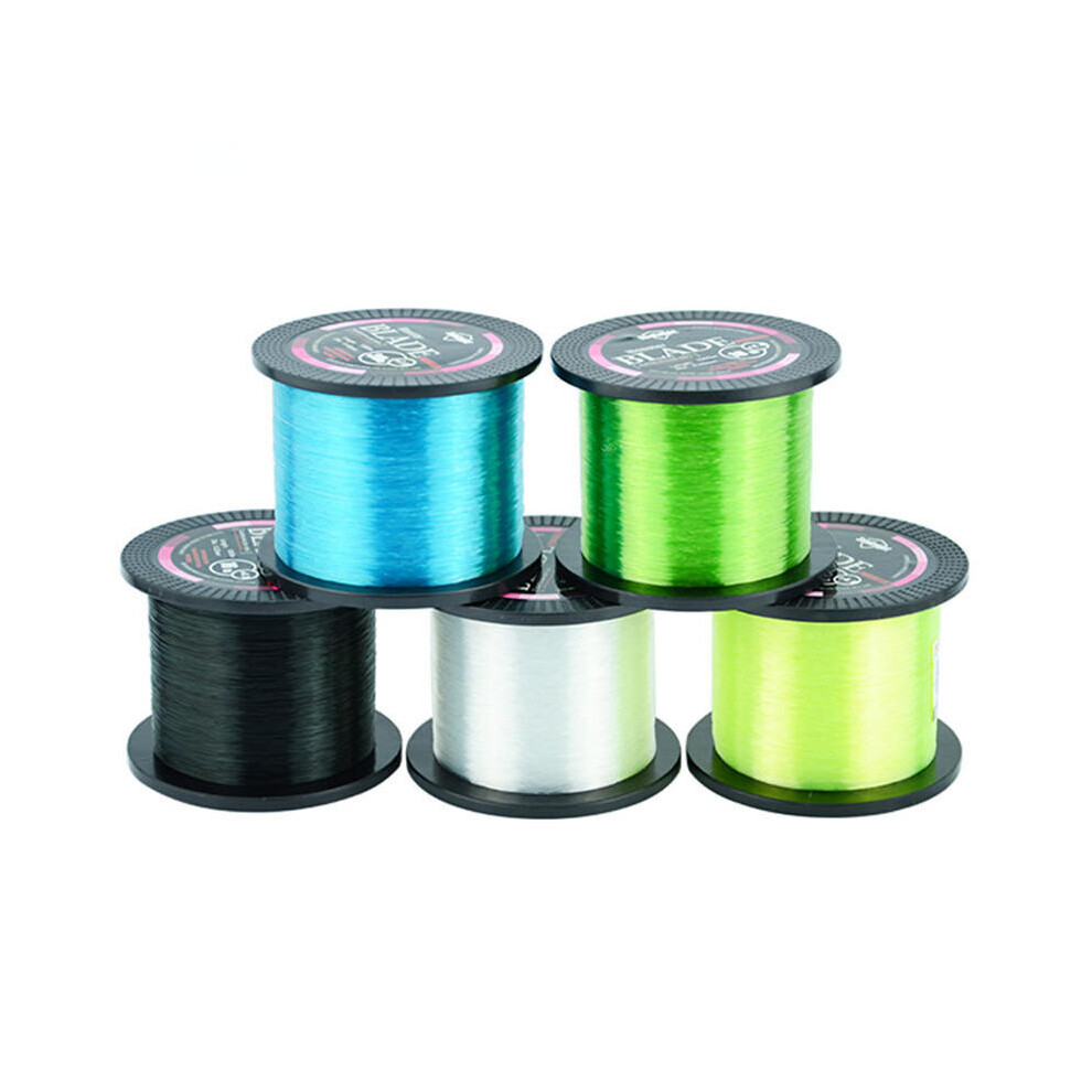 (Black, 8) 1000M Monofilament Nylon Fishing Line Japan Jig Carp Fish Line Wire
