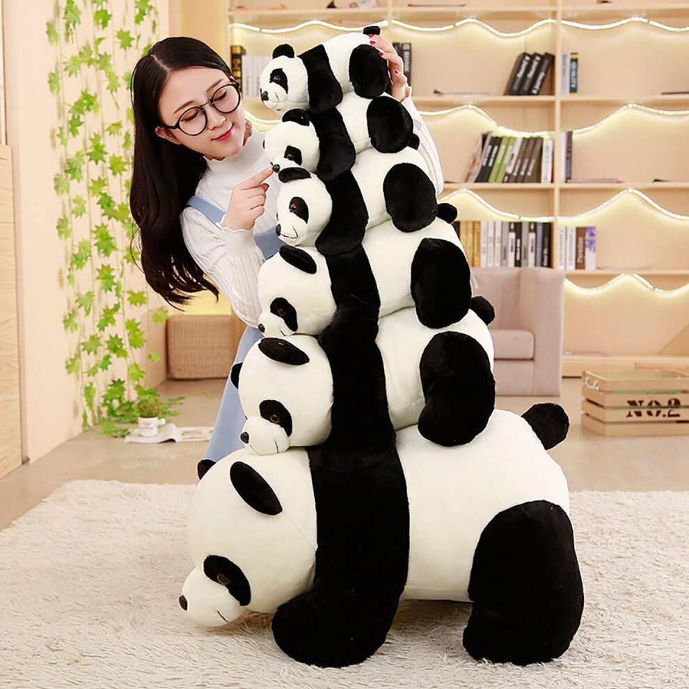 (20cm) Cute Baby Big Giant Panda Bear Plush Stuffed Animal Doll Animals Toy Pillow Cartoon Kawaii Dolls Girls Lover Gifts