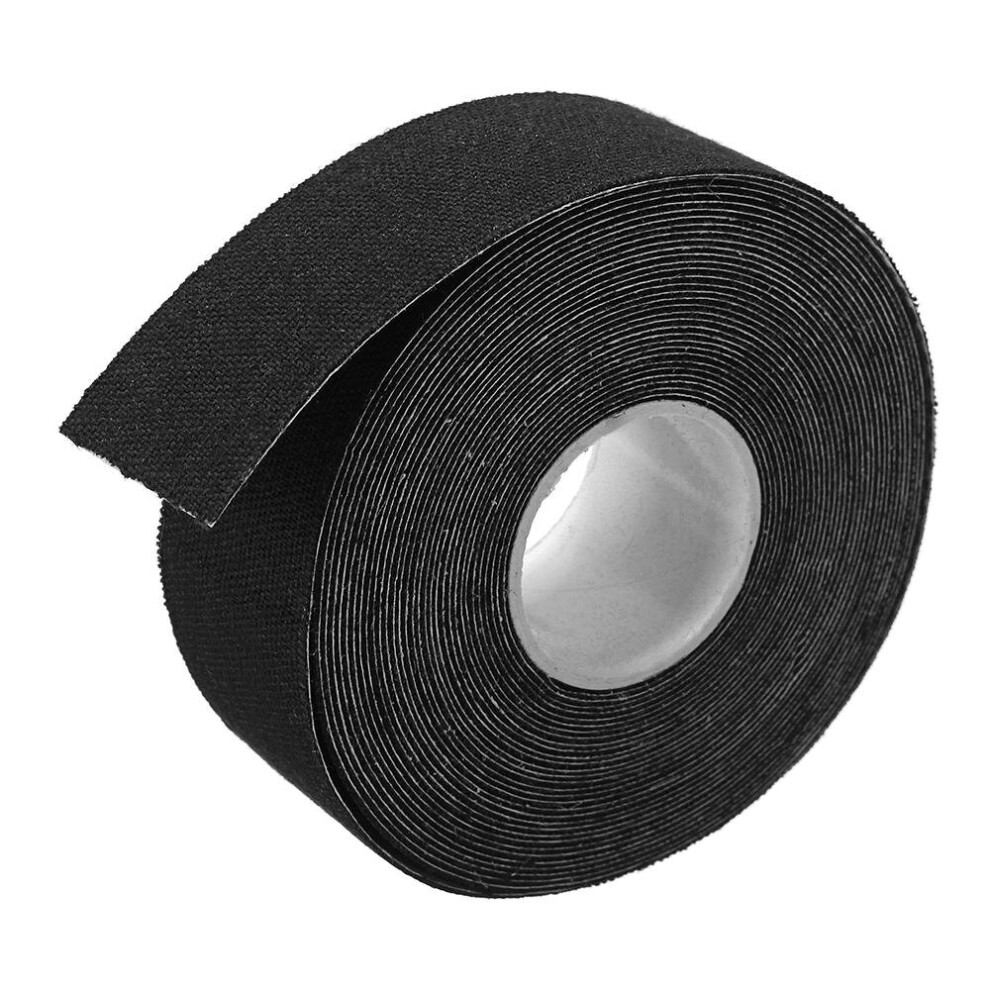 (Black) 2.5cmx5m Kinesiology Elastic Medical Tape Bandage Sport Physio Muscle Ankle Pain Care Support