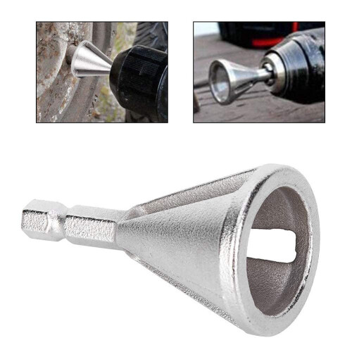 Stainless Steel Deburring External Chamfer Tool Remove Burr Repair Drill Bit Bolt External Hexagon Shank 2