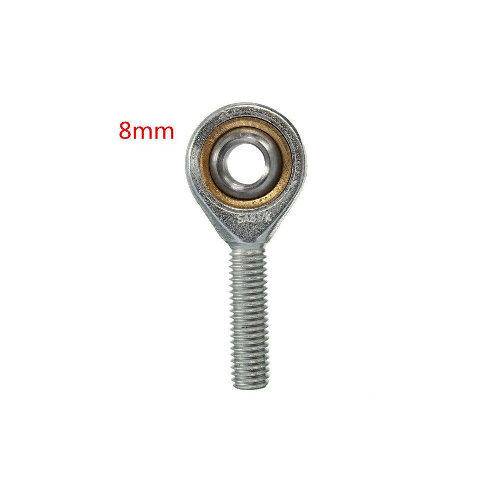 (8mm) 6mm-18mm Male Thread Rod End Joint Bearing Spherical Oscillating Bearing CNC Parts 5pcs