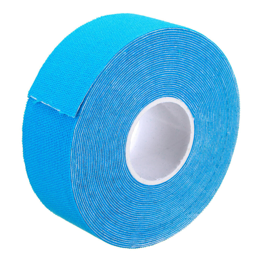 (Blue) 2.5cmx5m Kinesiology Elastic Medical Tape Bandage Sport Physio Muscle Ankle Pain Care Support