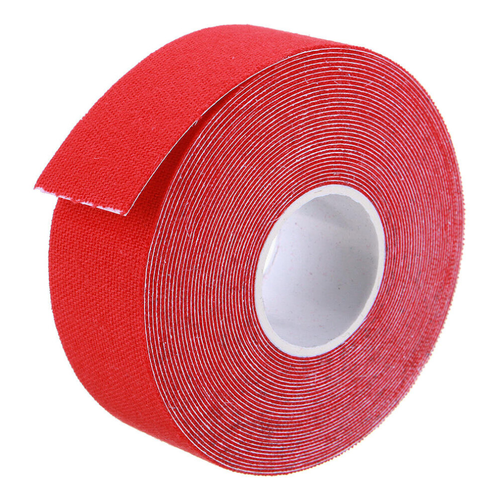 (Red) 2.5cmx5m Kinesiology Elastic Medical Tape Bandage Sport Physio Muscle Ankle Pain Care Support