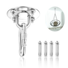 Hammock Hanging Kit, Hammock Hook, 500KG Capacity Swing Hanger Hook, 180¡ã Rotate Swing Kit for Swing, Chair, Sandbag, Yoga, Gym