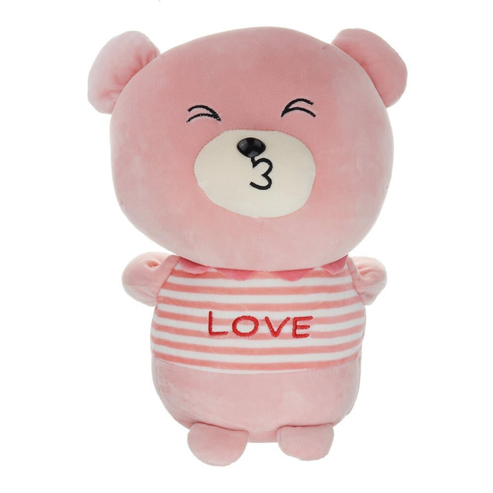 (Pink) 40CM 16" Baby Animal Stuffed Plush Toy Bear Doll Pillow Kids Toy Children Room Bed