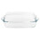 2.75L Pasabahce Large Rectangle Casserole Dish Glass Bakeware Ovenware with Lid 4