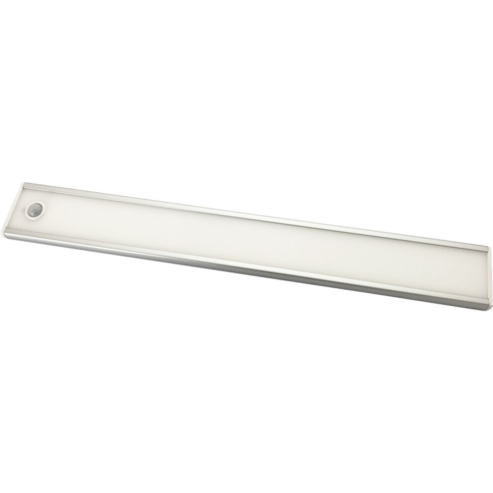 1x 305mm Rechargeable Cabinet Strip Light & Auto PIR On/Off - Natural White LED