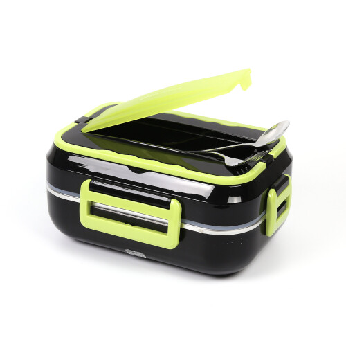 EMtronics EMtronics Electric Lunch Box, 1.5 Litre Heating Lunch Box - Green 1