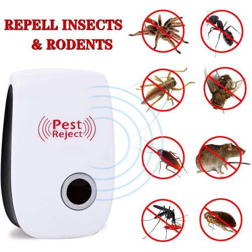 (2 unit pak) Electronic Pest Repeller Anti Mosquito Bug Insect UK plug 1