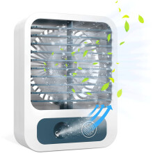 Mini Fan, Desk Fan 3 Speeds, Spray Fan Fast Cooling, Portable USB Fan