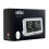 Braun Braun Digital Alarm Clock with Date, Month and Temperature Display, White, BC10W 7