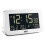 Braun Braun Digital Alarm Clock with Date, Month and Temperature Display, White, BC10W 2