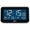 Braun Braun Digital Alarm Clock with Date, Month and Temperature Display, Black, BC10B 4