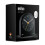 Braun Braun Classic Analogue Alarm Clock, Snooze and Continuous Backlight, Black, BC22B 5