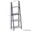Vida Designs (Grey) Bristol 4 Tier Ladder Shelf Unit - Wood Bookcase 5