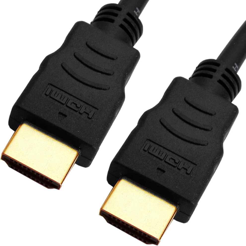 0.3m HDMI Male to Plug Short Patch Cable Lead High Speed 4K 3D 1080p Sky HD