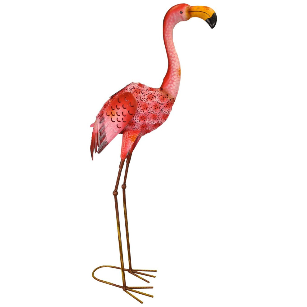 Flamingo Solar Light Garden Ornament