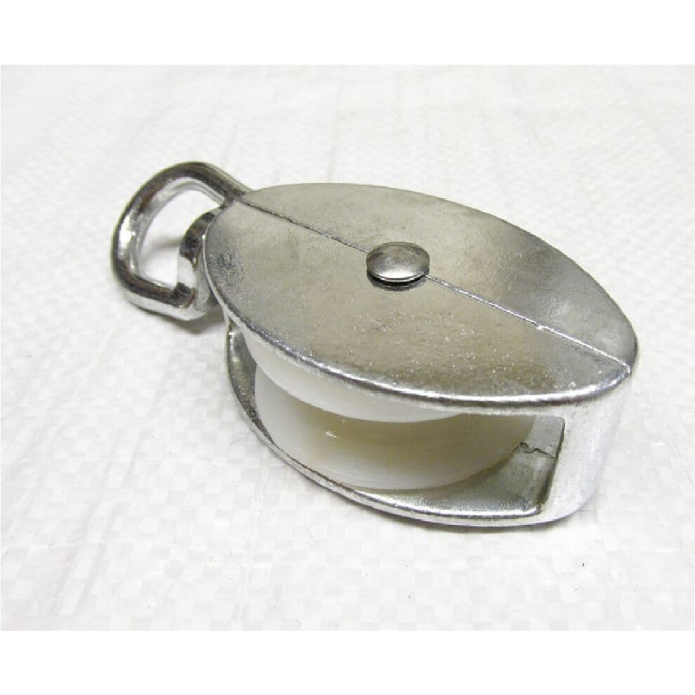 30Mm Awning Pulley Single Nylon Sheave Swivel Eye (Rope Line Pulling) 600988541184