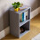 Home Discount (Grey) Oxford 2 Tier Cube Bookcase Modern Storage Unit 5