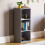 Home Discount (Grey) Oxford 3 Tier Cube Bookcase Library Shelving Unit 1