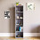 Home Discount (Grey) Oxford 5 Tier Cube Bookcase Tall Storage Display 4
