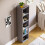 Home Discount (Grey) Oxford 5 Tier Cube Bookcase Tall Storage Display 5