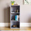 Home Discount (Grey) Oxford 3 Tier Cube Bookcase Library Shelving Unit 2