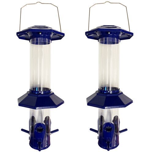 Selections Squirrel Proof Hanging Bird Seed Feeder (Set of 2)