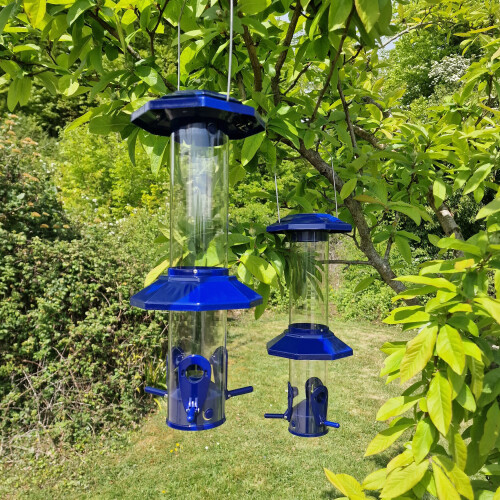 Selections Squirrel Proof Hanging Bird Seed Feeder (Set of 2) 1