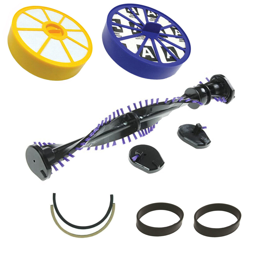 Spares2go Brushbar, Filter Kit + Belts For Dyson Dc14 Pre & Post Motor Hepa