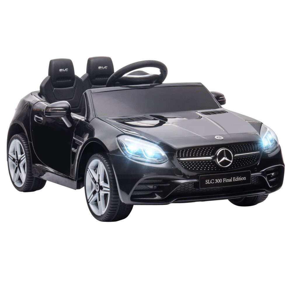 AIYAPLAY Benz 12V Kids Electric Ride On Car W/ Remote Control Music Black