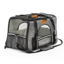 (LARGE) Petlicity Pet Dog Carrier Bag Portable AVC Soft Fabric Folding Cat Puppy Travel Transport