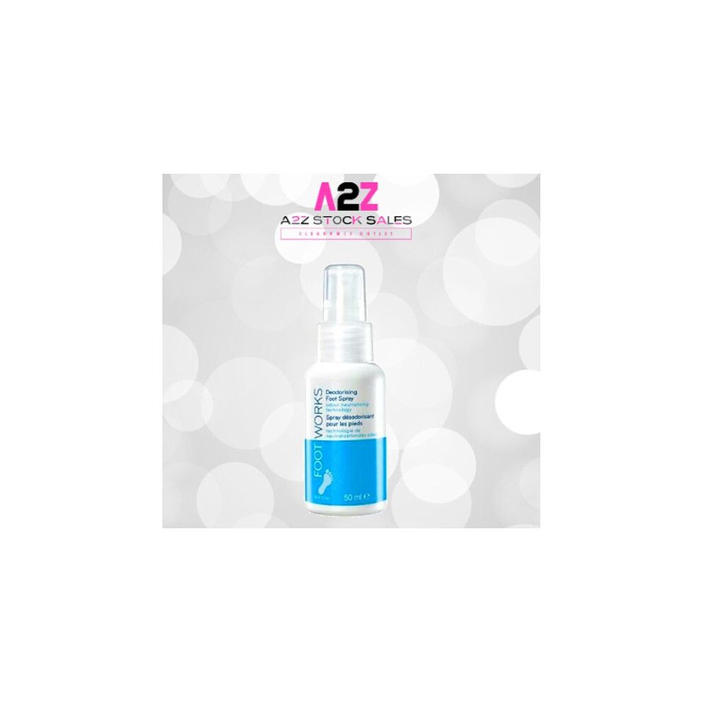 Avon 2X Footworks - Deodorising Foot Spray - 50Ml