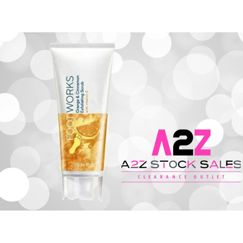 Avon 2x Avon FootWorks - Exfoliating scrub - Orange and Cinnamon - 75ml