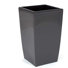 Graphite XL 53 cm high COUBI TOWER flower pot with liner, 8 colours, new improved construction