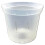 rePotme Vaso de Orquídea - Vaso de Orquídea Transparente de 6 polegadas - Pacote de 3 1