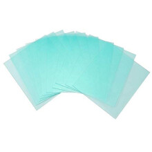 10Pcs 138x122mm Welding Helmet Lens Transparent Protective Plate Spare Replacement Lens for Welding The Outer or Inner Protective Sheet of The Co