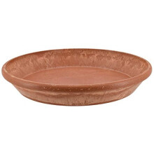 Arcadia AP25TCM 10in Terra Cotta Marble Single Slip Plant Saucer