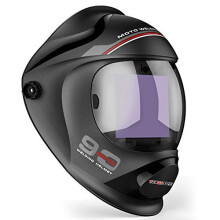 Large Viewing Welding Helmet True Color Auto Darkening Welding Mask Solar Powered Welder Mask 4 Arc Sensor Wide Shade 4/5-9/9-13 Welder Mask with