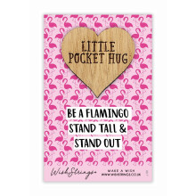 Stand Tall & Stand Out Little Pocket Hug Wish Token Keepsake Gift Idea