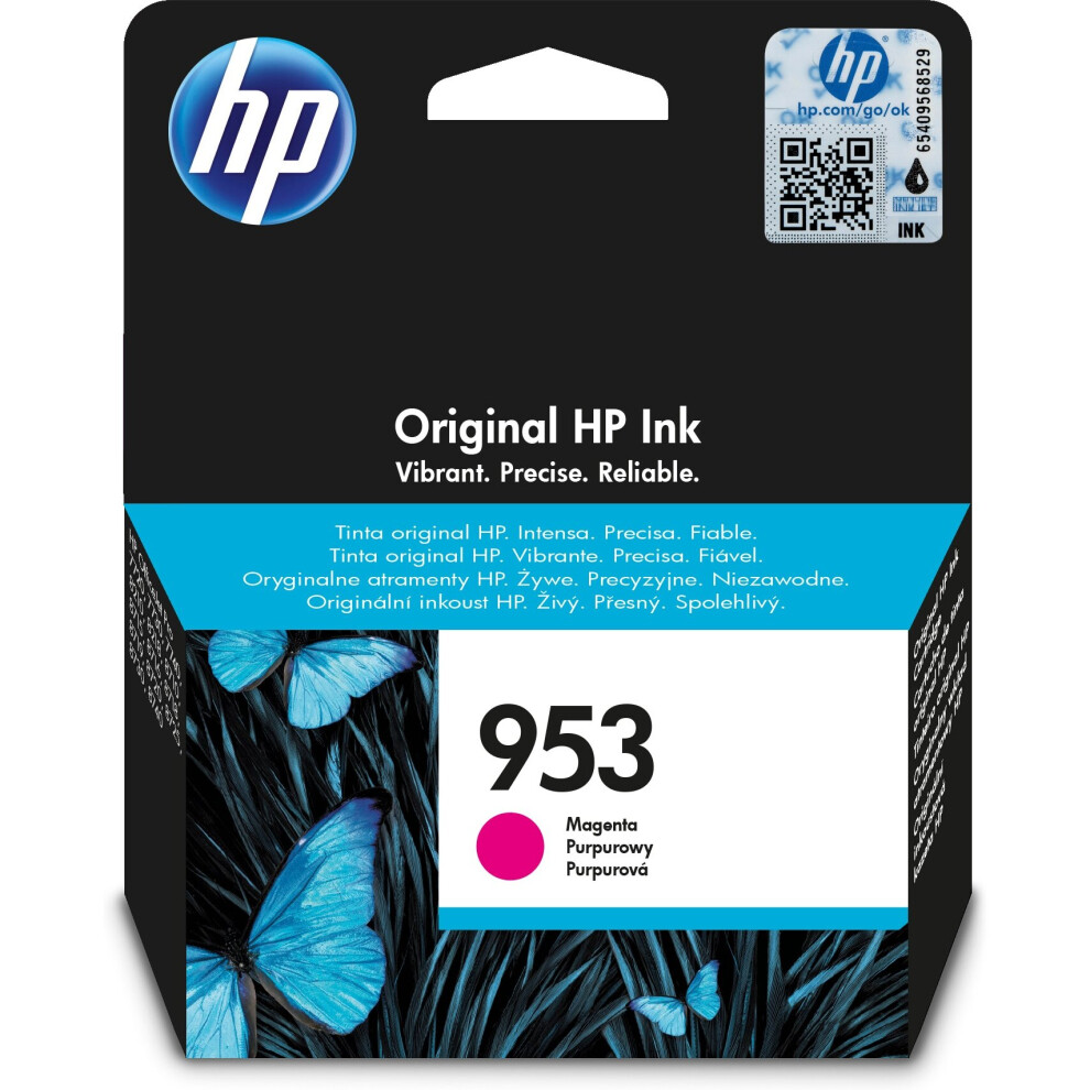 HP 953 - 9 ml - magenta - original - blister - ink cartridge - for Officejet Pro 77XX, 82XX, 87XX