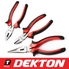 3pc Heavy Duty 150mm 6" Combination Long Nose Diagonal Combination Pliers Set