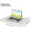 aleawol Wall Mounted Table Folding Floating Laptop Desk Fold-Down Work Table (White 60x40cm) 2