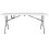 Home Vida Heavy Duty Trestle Picnic Folding Table Silver, 5 feet 6