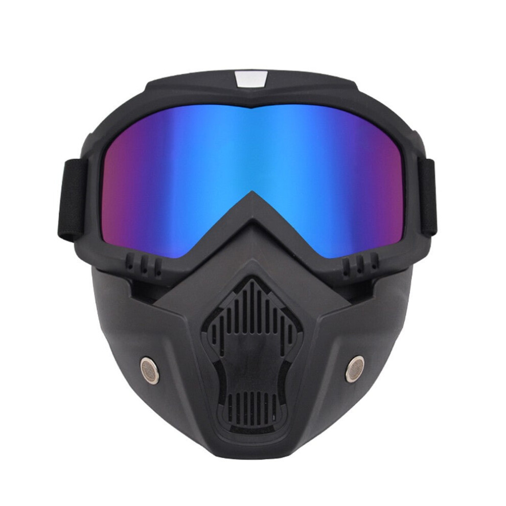 (Colorfull) Modular Mask Detachable Goggles