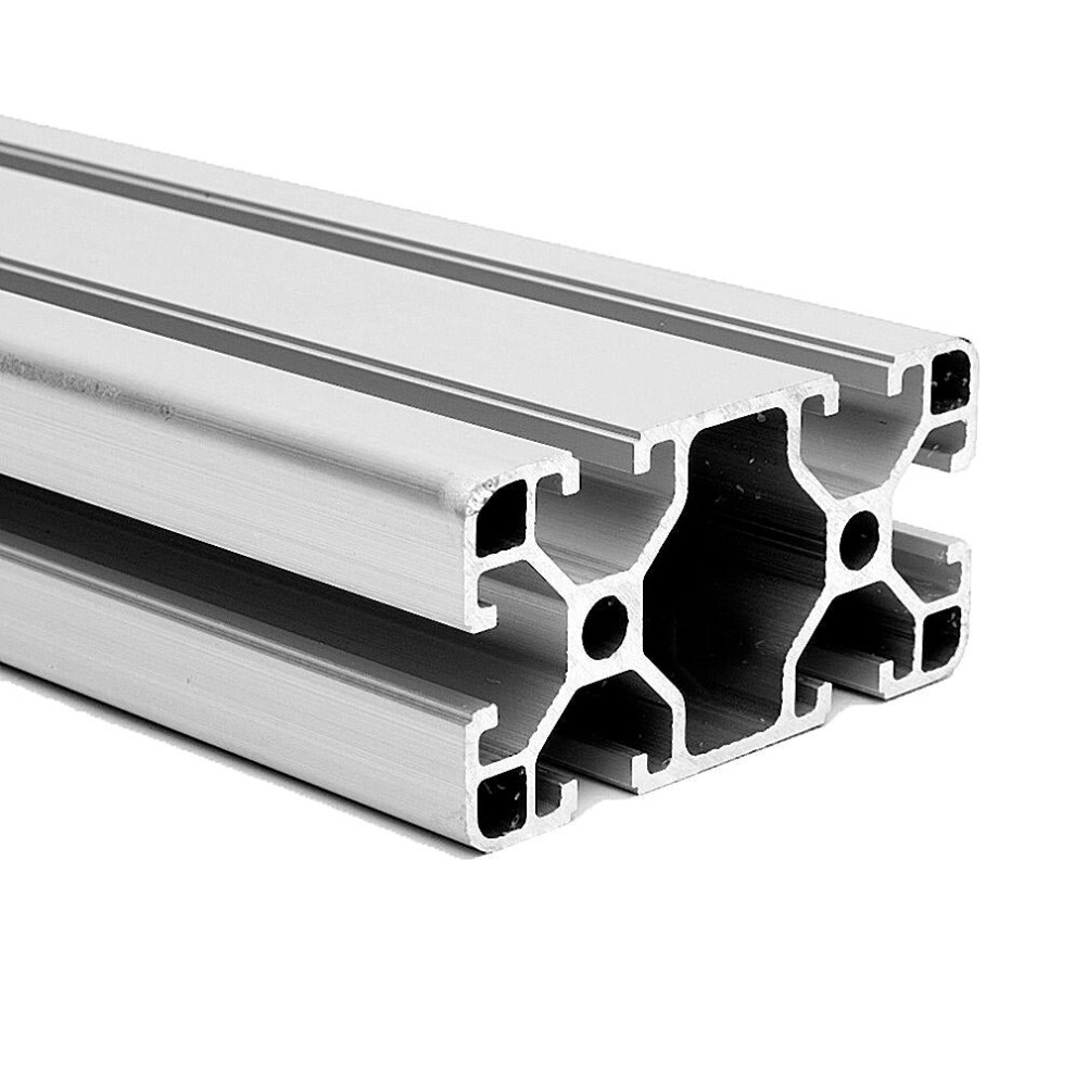 1000mm T Slot Aluminum Extrusions 40x80mm Extruded Aluminum Profiles Frame for Furniture Woodworking DIY