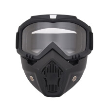 (transparent) Modular Mask Detachable Goggles