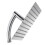 Square 8 Inch Rainfall Shower Head Extension with Arm Hose Kit Overhead 1