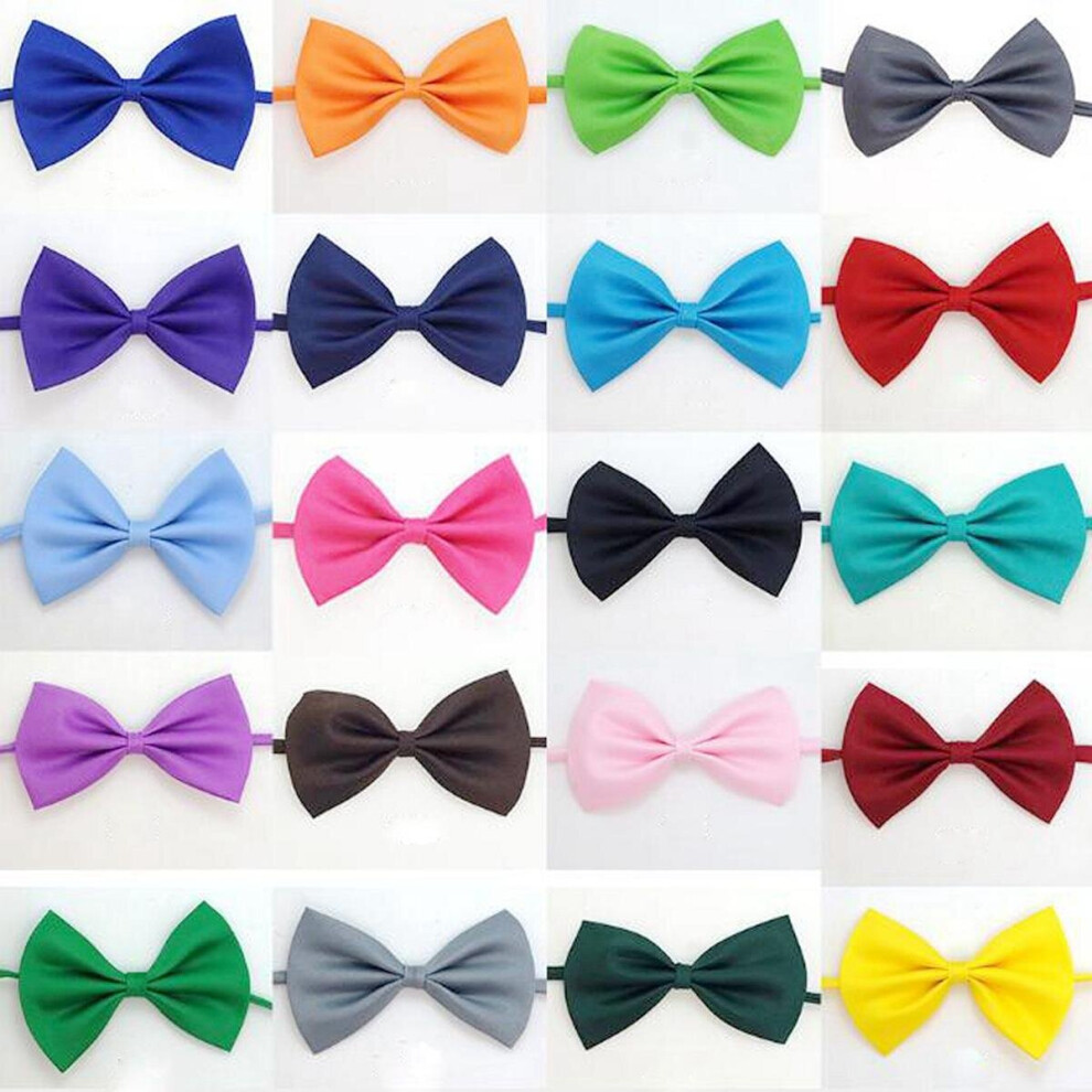 50 PCS Pet Dog Puppy Cat Bowtie Necktie Bow Ties Pet Necklace Adjustable Strap for Cat Collar Dogs Accessories