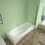 AICA (350x1400mm) Corner Fixed Bath Shower Screen Over Bath Square 6